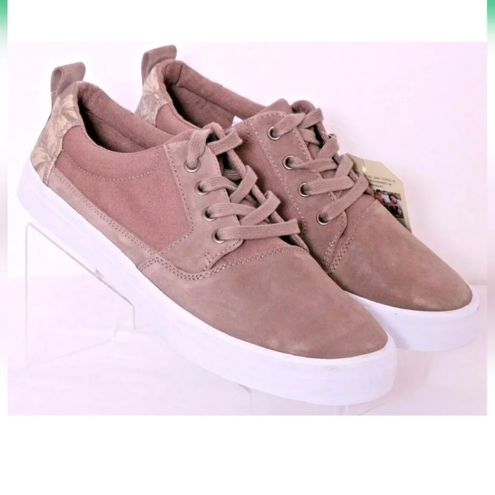 TOM'S VALDEZMEN'S SNEAKER SUEDE DESERT TAUPE - Picture 1 of 7